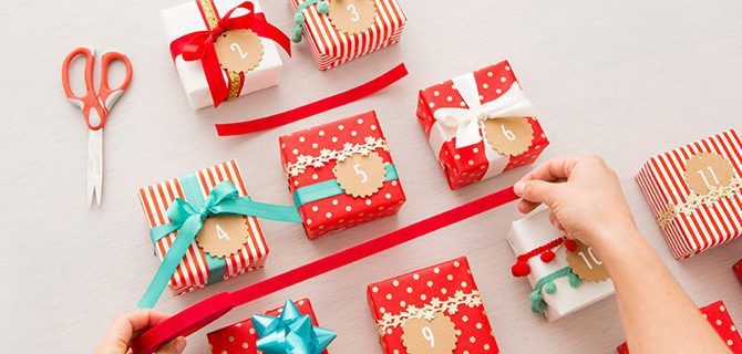 DIY Advent Calendar Tree