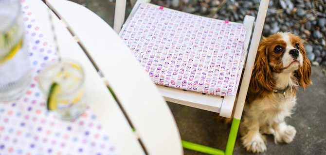 DIY Summer Cushion