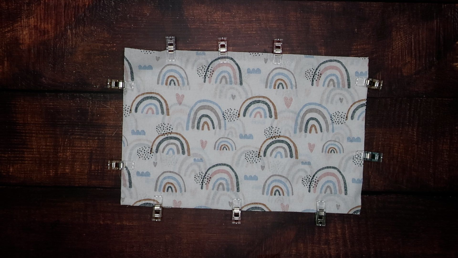 DIY Makeup Roll Step 2
