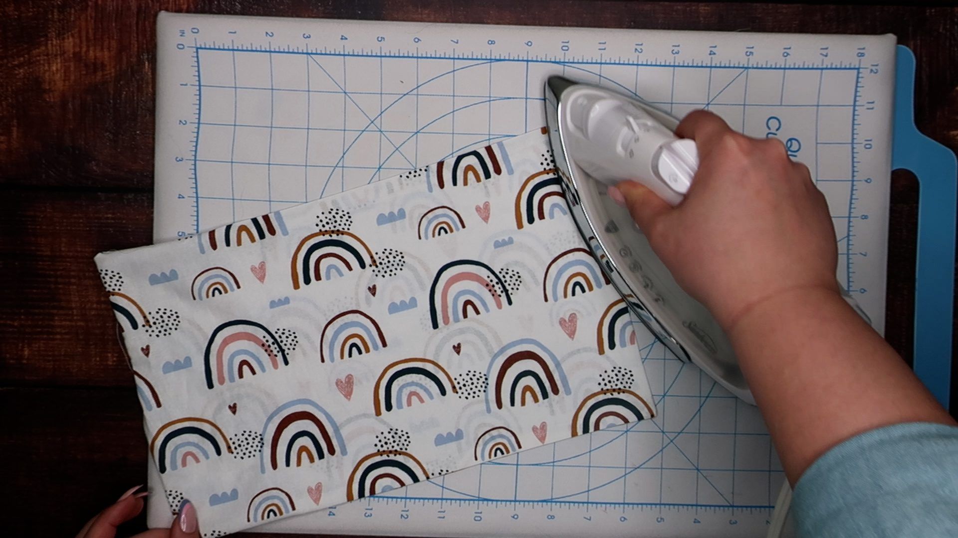 DIY Makeup Roll Step 4