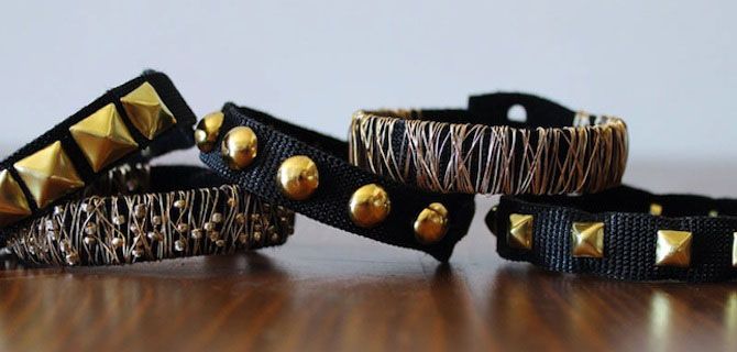 Chic Studed Stacking Bracelets