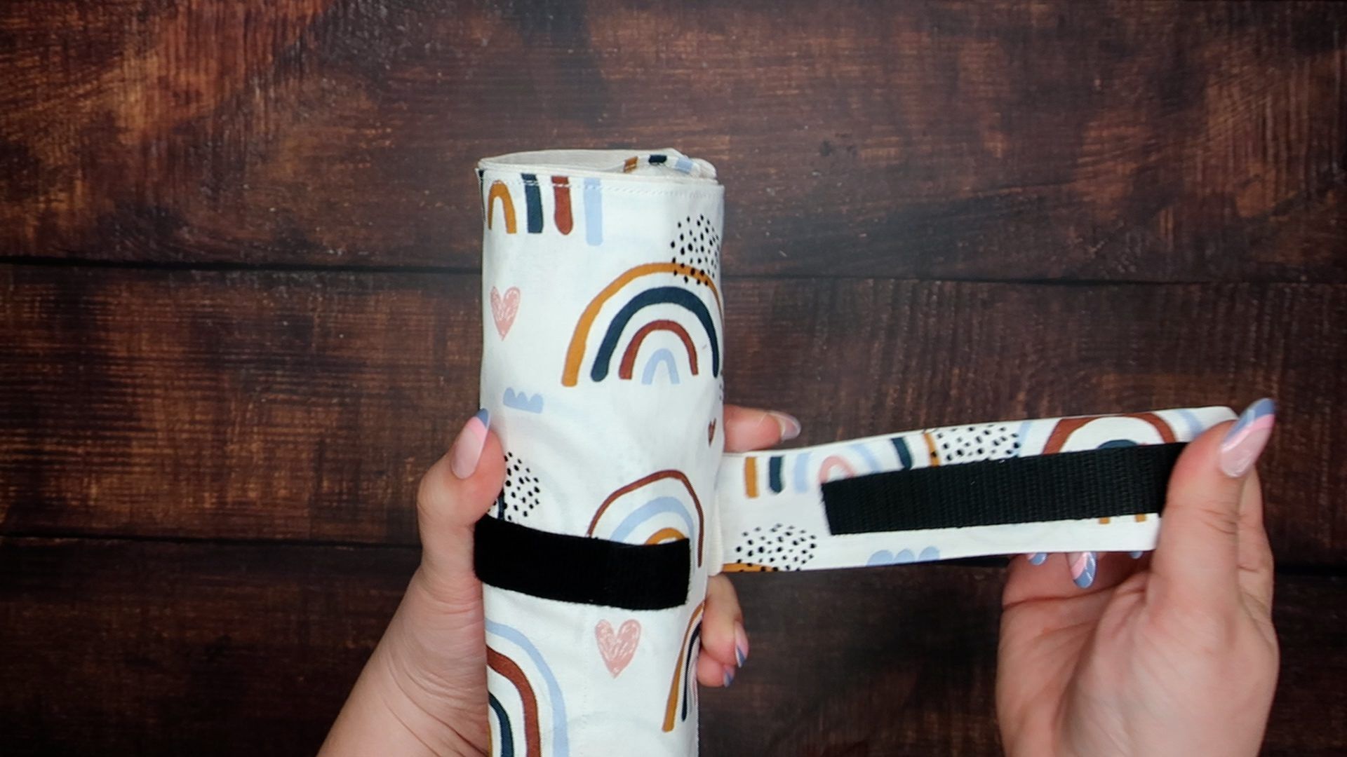 DIY Makeup Roll Step 11