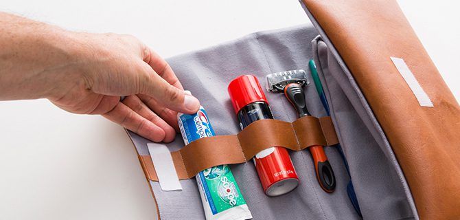How to Make Dopp Kit