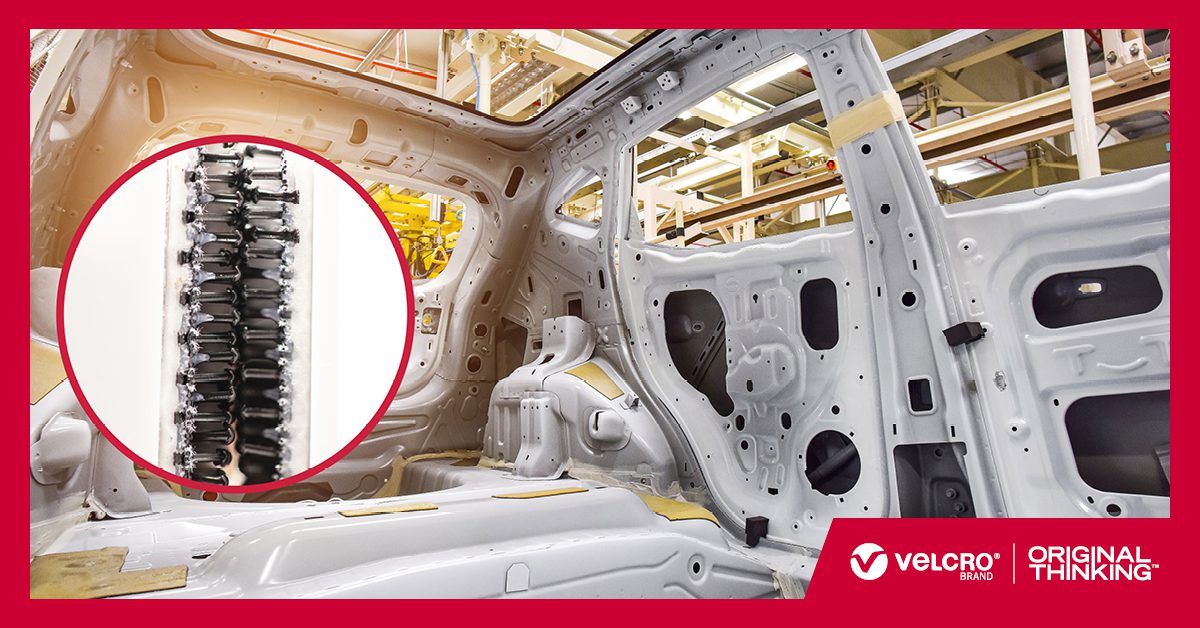 VELCRO® Brand ALFA-LOK® Reclosable Fasteners for automotive interiors