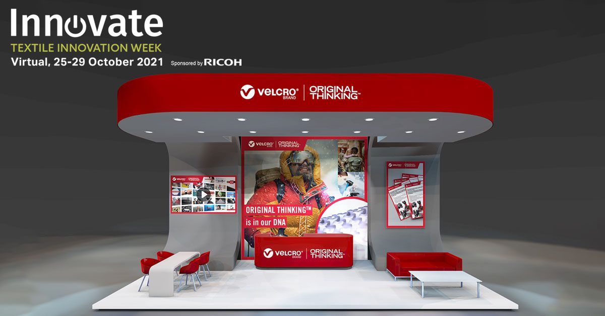 Booth for the Textile Innovation Week
