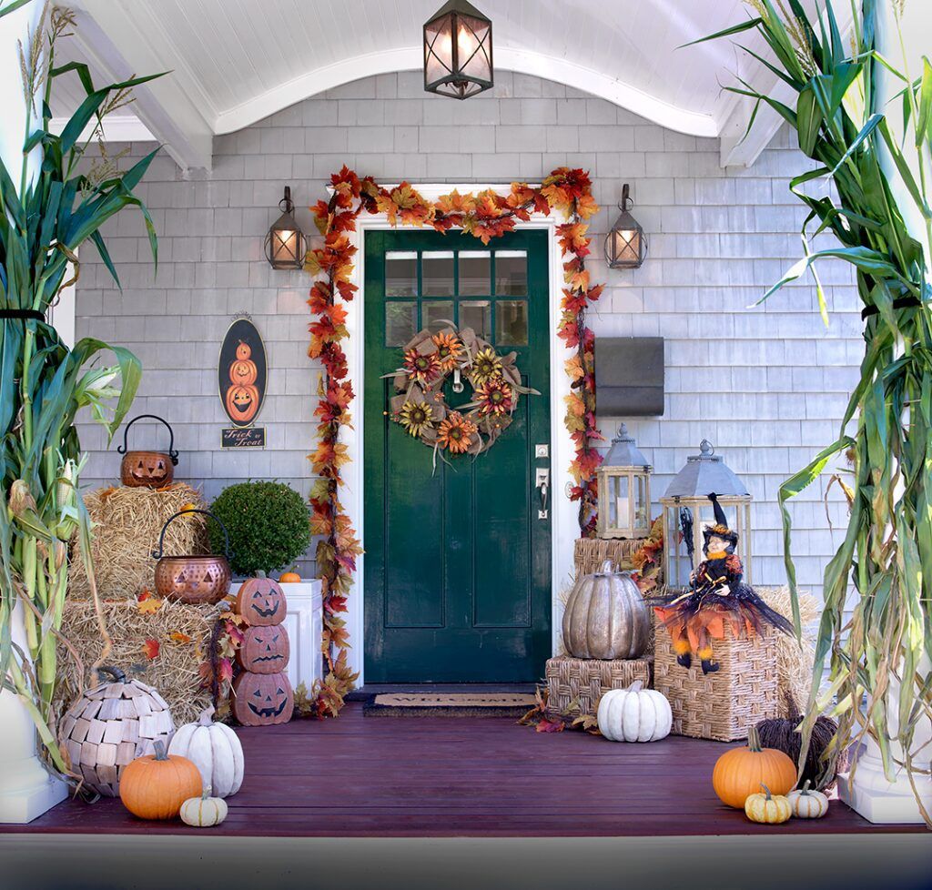 Fall front porch ideas