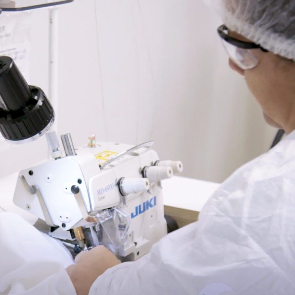 Sewing capabilities for VELCRO® Brand hook and loop products