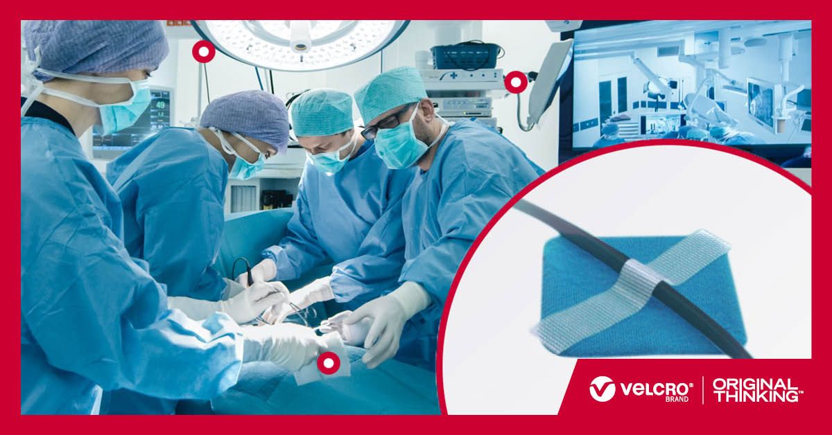 Hook & loop fasteners for surgical technology