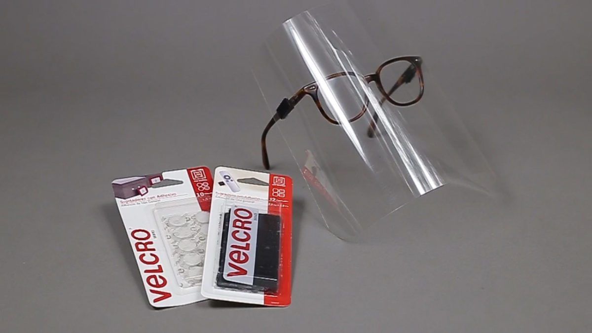 How to Make a DIY Face Shield with VELCRO Brand