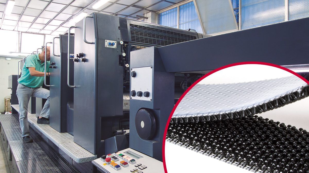 VELCRO® Brand hook-to-hook fastener securing components in an industrial setting, ideal for mounting, hanging and MRO applications.