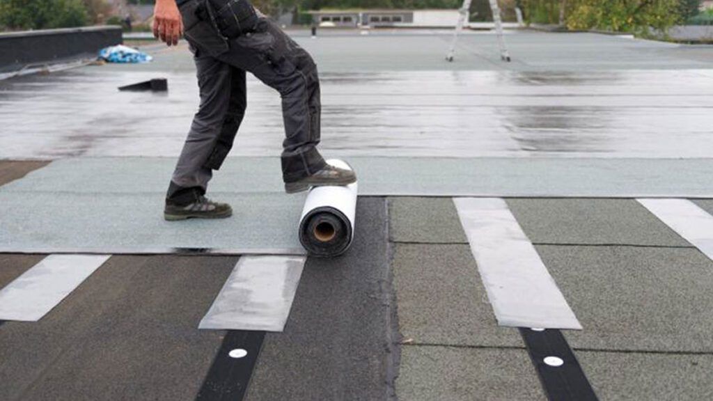 Installing Roof Membrane with VELCRO(r) Brand Fasteners