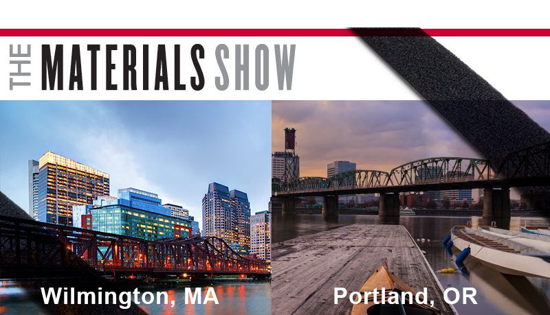 Material show - east and west- hero