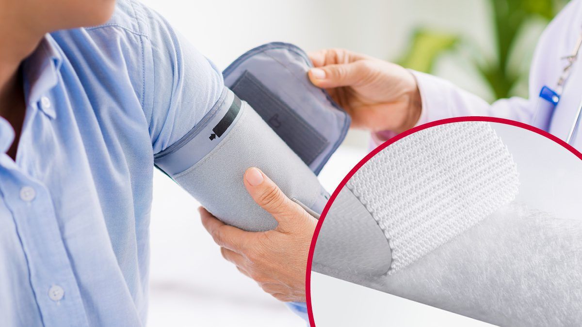 VELCRO® Brand hook and loop fastener for medical diagnostics