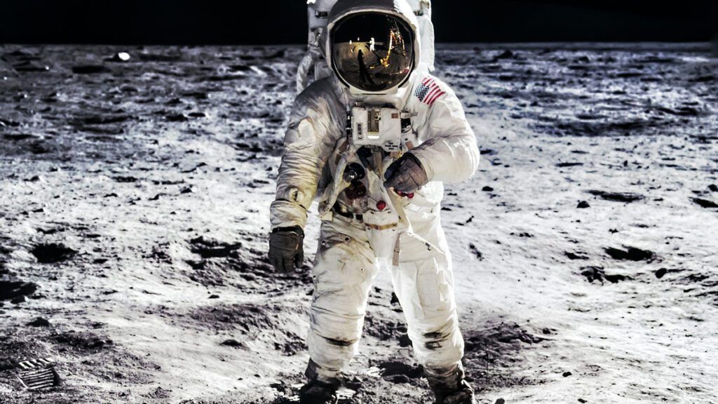 VELCRO® Brand products on the moon