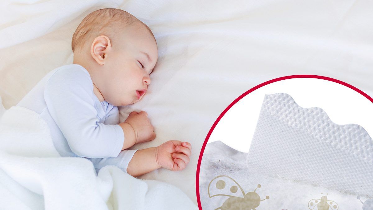 VELCRO® Brand soft fasteners for infant diapers