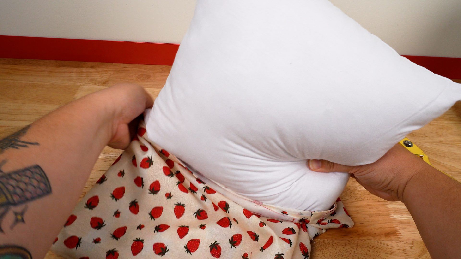 stuffing pillow insert