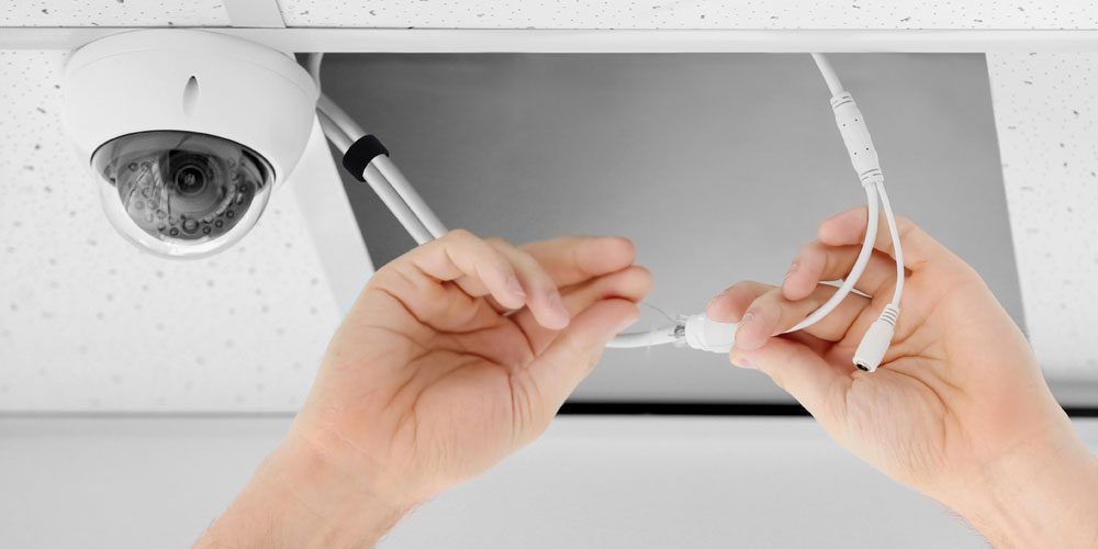 Plenum-cable-installation