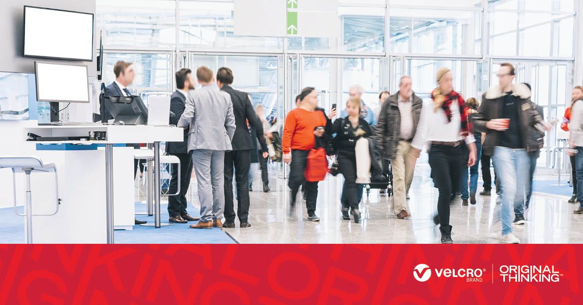 Attendees returning to a trade show
