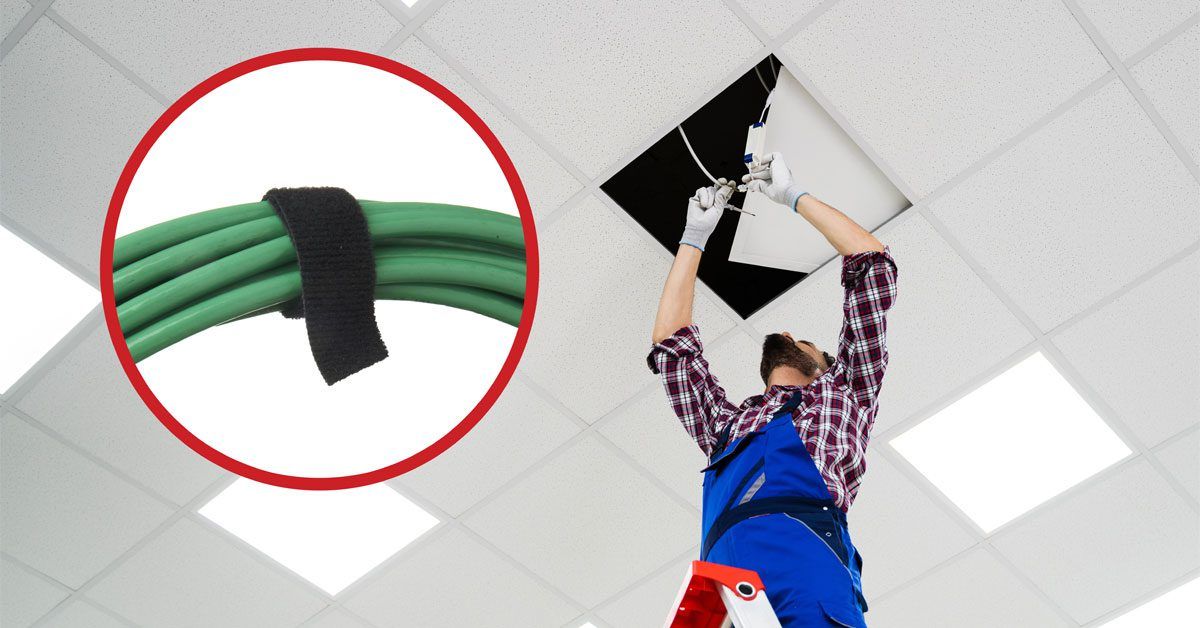 Fire retardant hook and loop