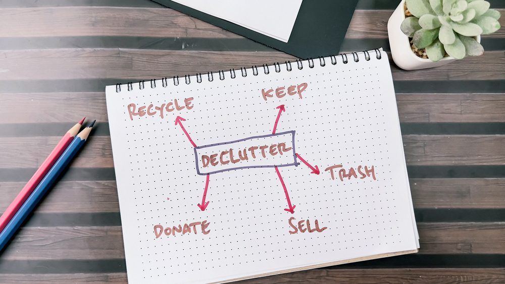 Guide to decluttering on paper