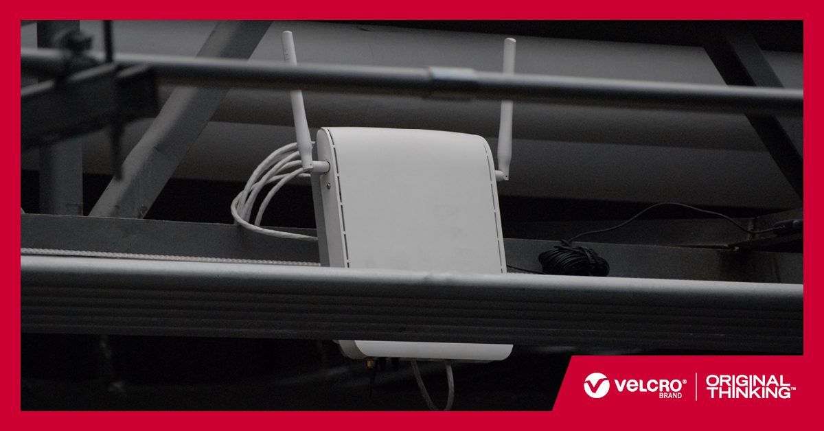 signal booster cable management