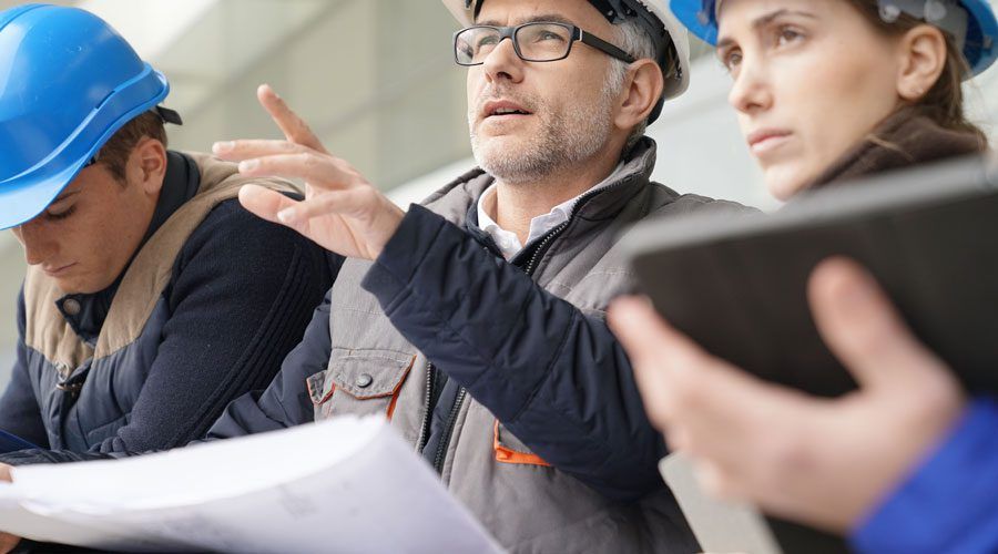 Team of contractors