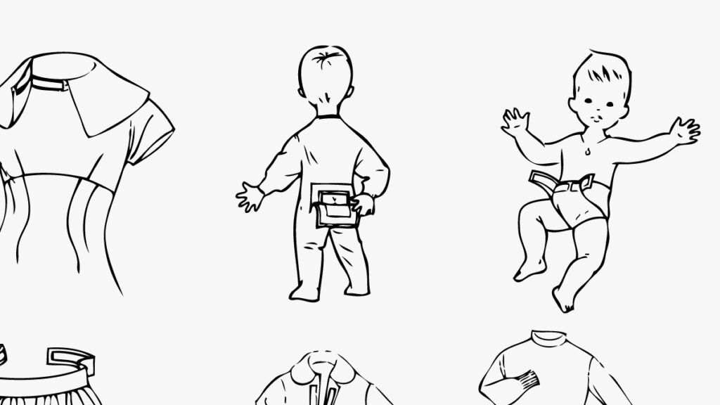 VELCRO® Brand fasteners for baby diapers