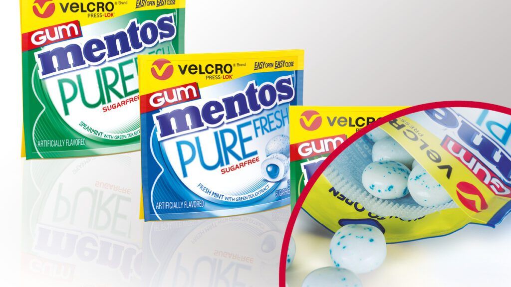 VELCRO® Brand PRESS-LOK® Closure for packaged goods