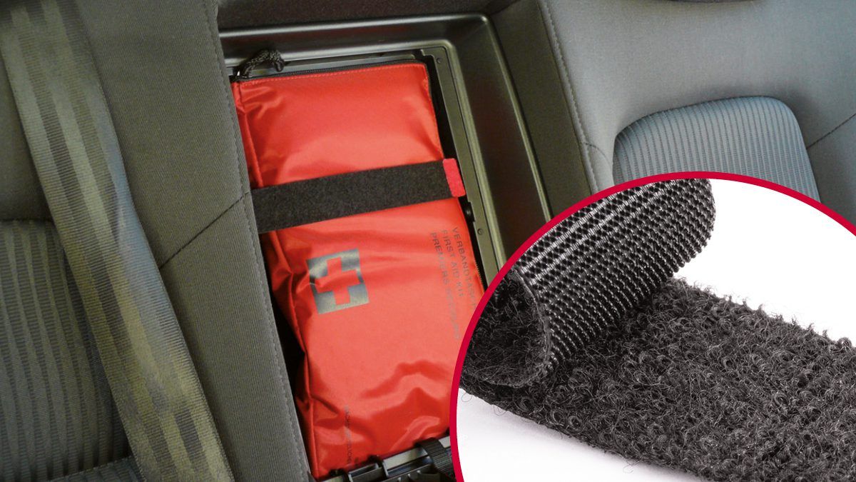 Hook and loop tape for automotive