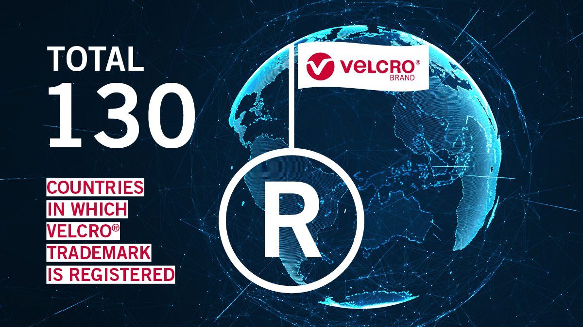Countries in which VELCRO® trademark is registered