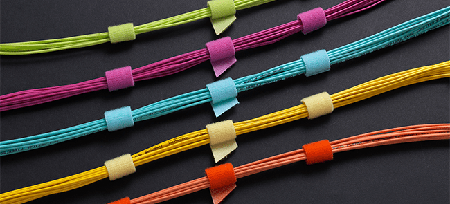 Fiber optic wires organization